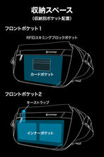 画像をギャラリービューアに読み込む, 【薄型でも容量アップ?】気が利くポケットが揃ったトラベルスリング2.0 Wide